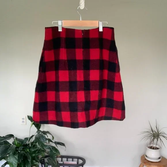 Topshop Buffalo plaid skirt - Picture 2 of 6